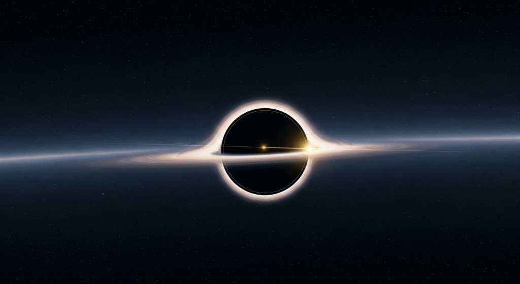 Mysterious Black Hole Flash