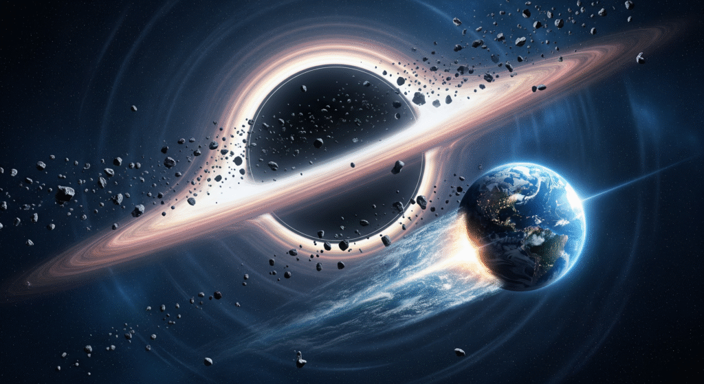 Mysterious Black Hole Flash