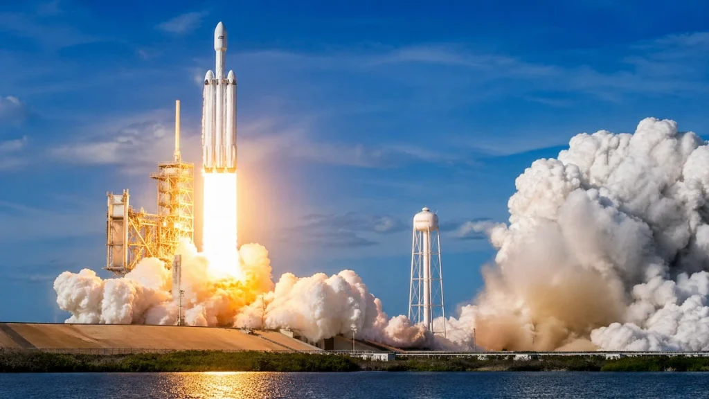 Spacex Falcon Heavy Launch