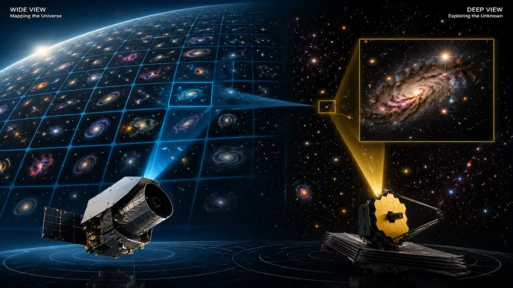 Nancy Grace Roman Space Telescope Vs James Webb