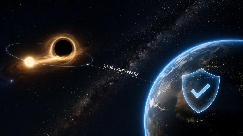 What Is The Closest Black Hole To Earth