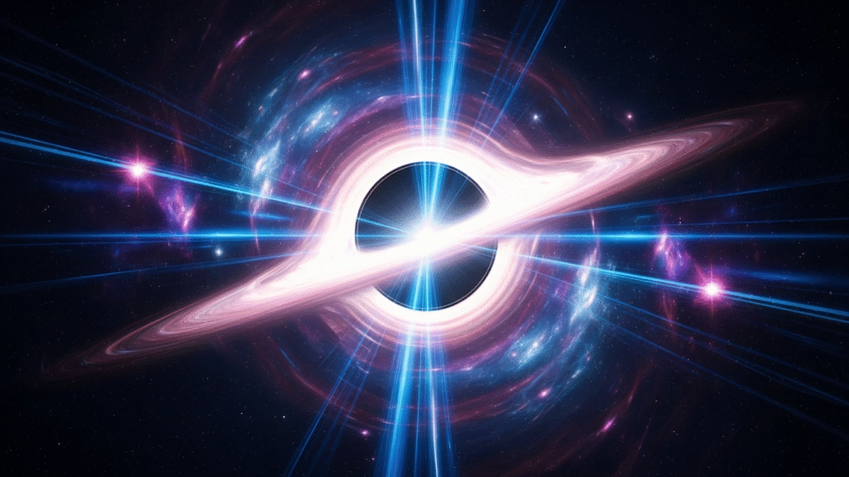 Mysterious Black Hole Flash