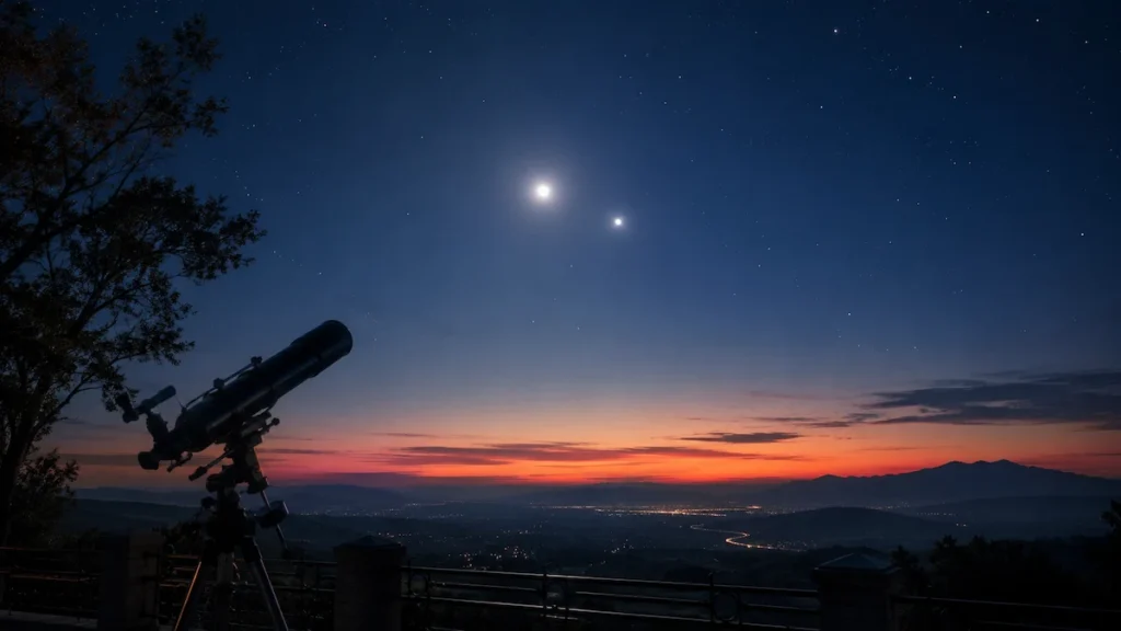 Venus Jupiter Conjunction 