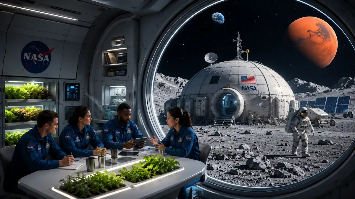 NASA Moon and Mars Simulation Mission