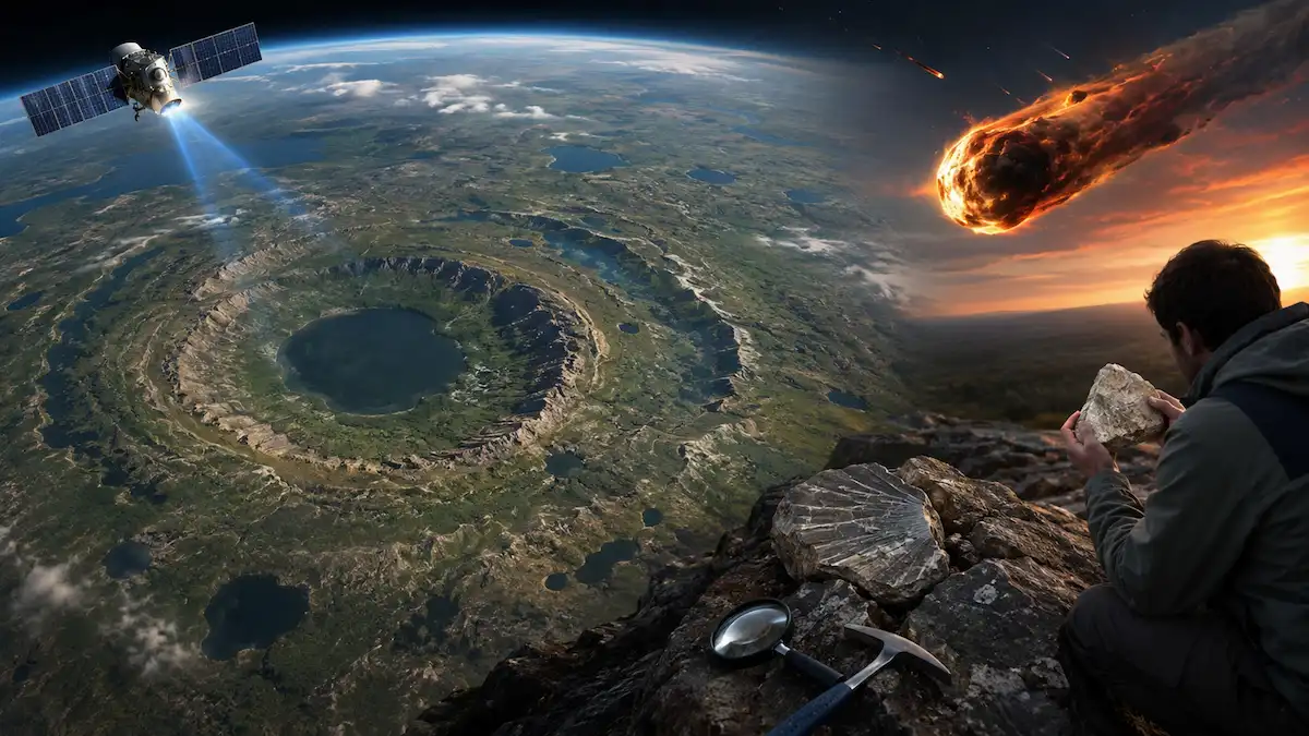 Google Maps Meteorite Discovery