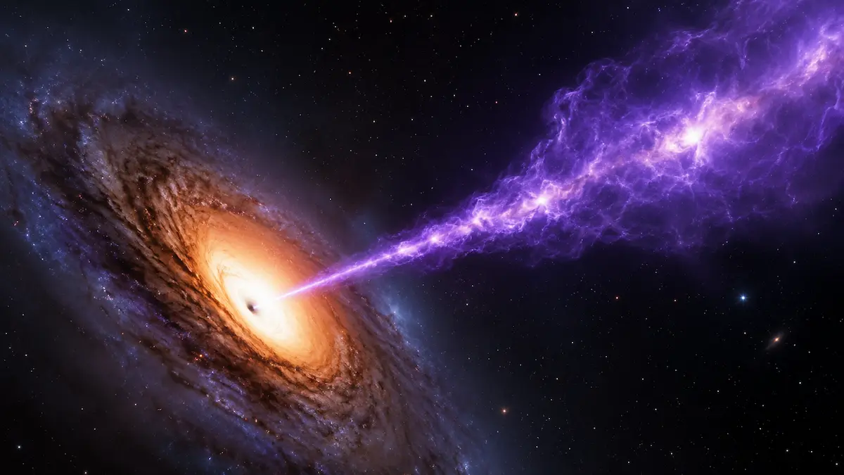 Messier 87 Black Hole Jet