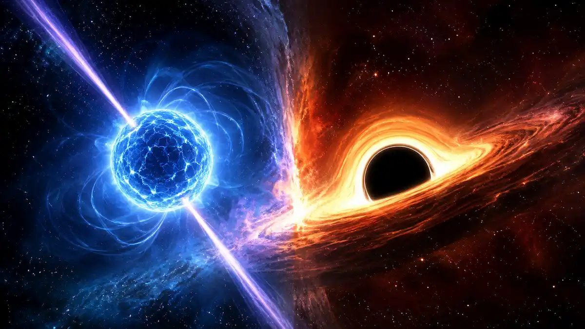 Black Hole vs Neutron Star
