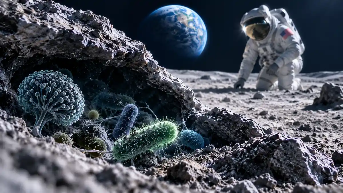 Can Microbes Survive on the Moon