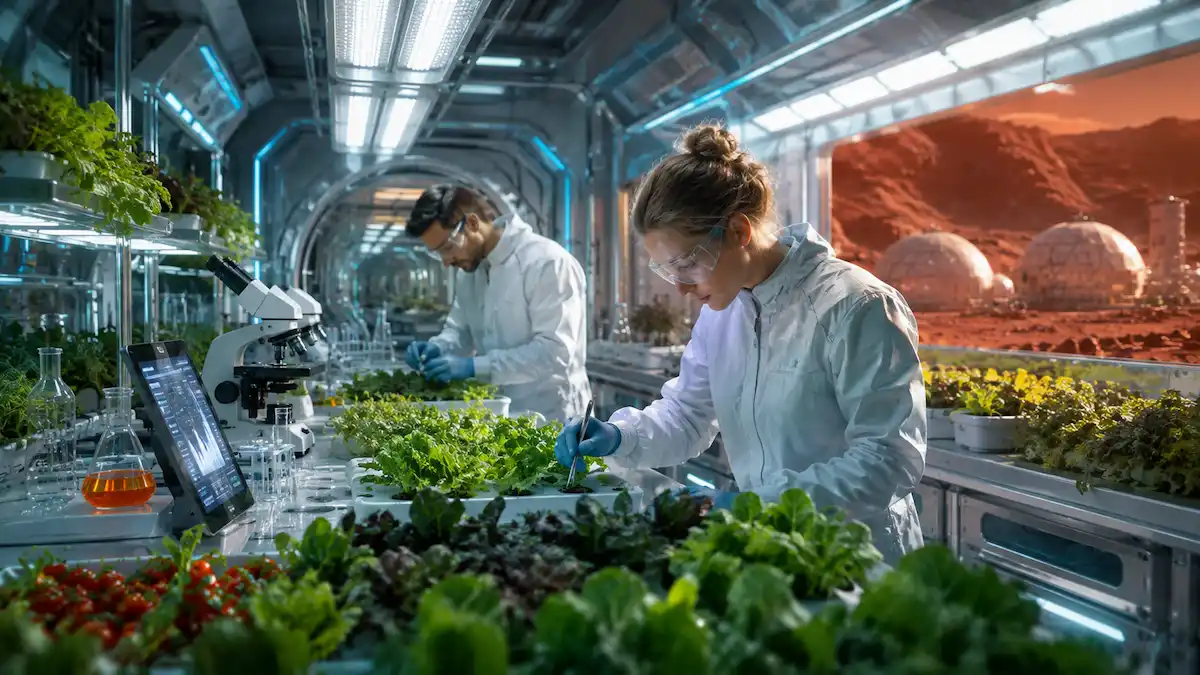 Growing Food on Mars