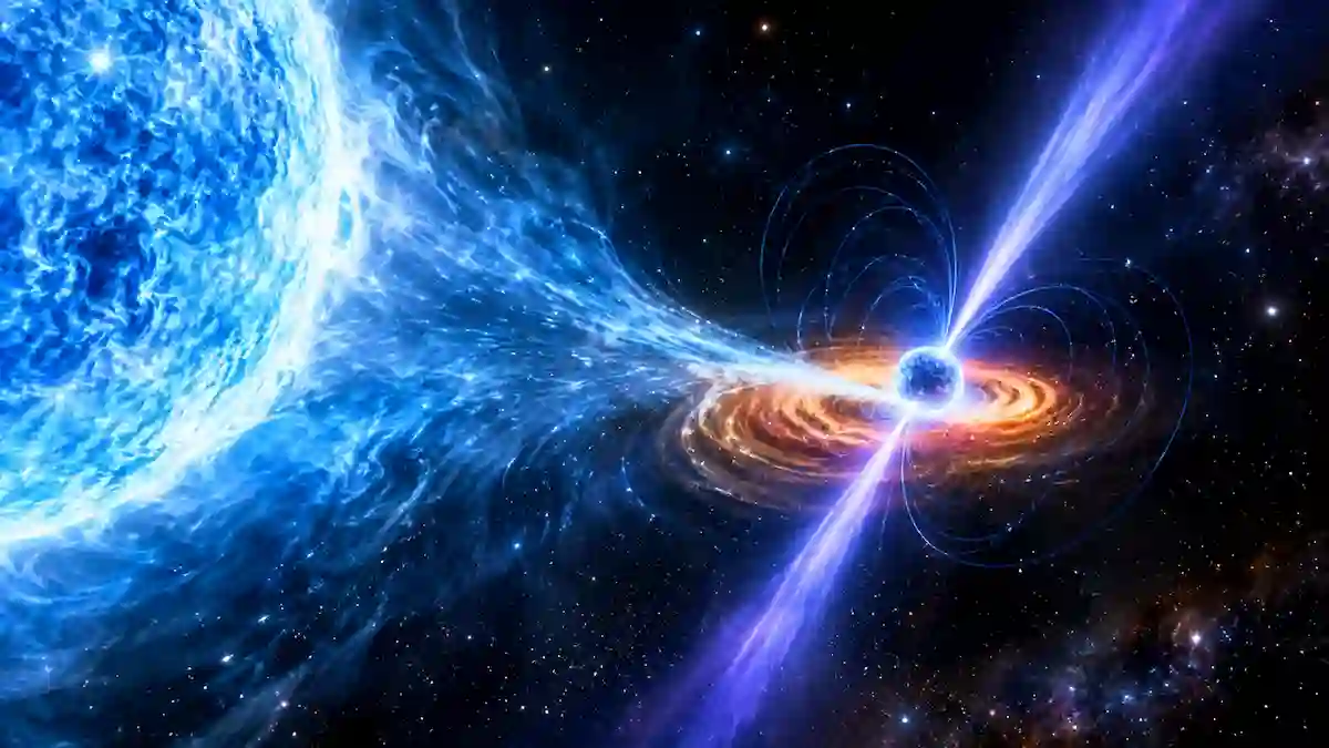 Pulsar Feeding on Stellar Wind